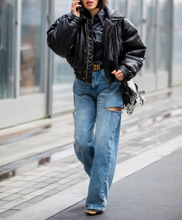 Baggy Jeans And Baggy Shirt - Captions Lovers