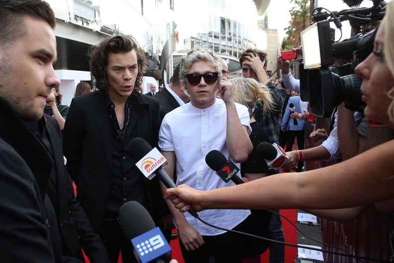 One Direction at the ARIA Awards in 2014