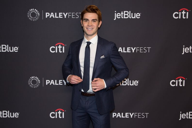 HOLLYWOOD, CA - MARCH 25:  KJ Apa arrives for the 2018 PaleyFest Los Angeles - CW's 