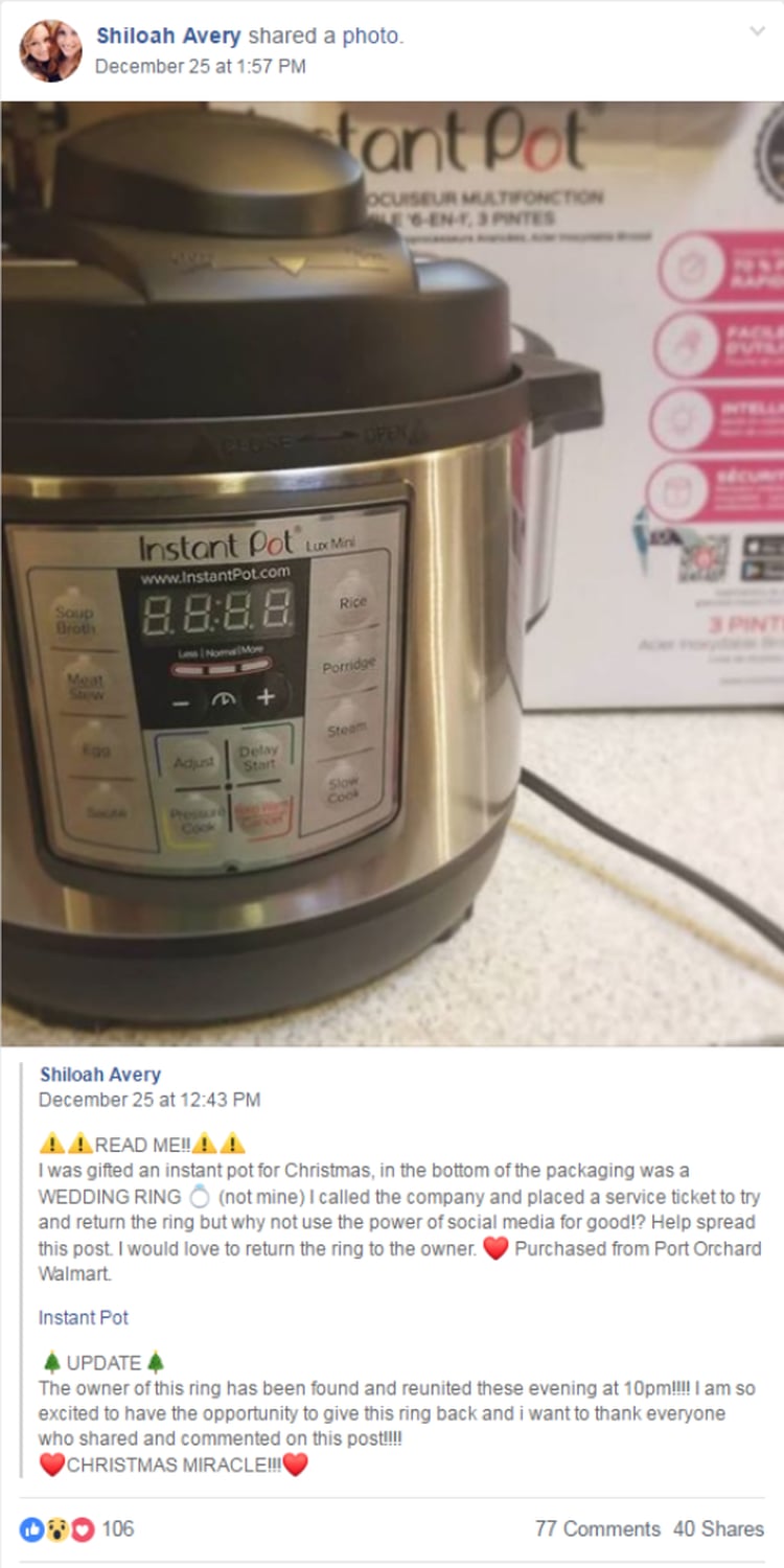 Instant deals pot e6