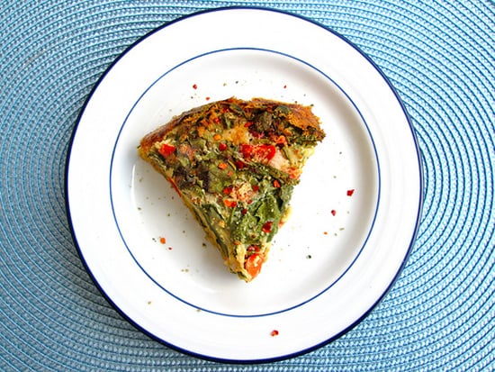 Crustless Chickpea Quiche