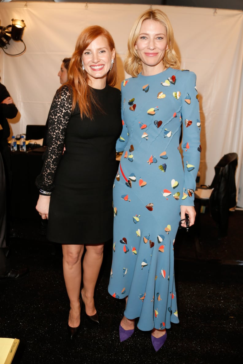 Jessica Chastain and Cate Blanchett