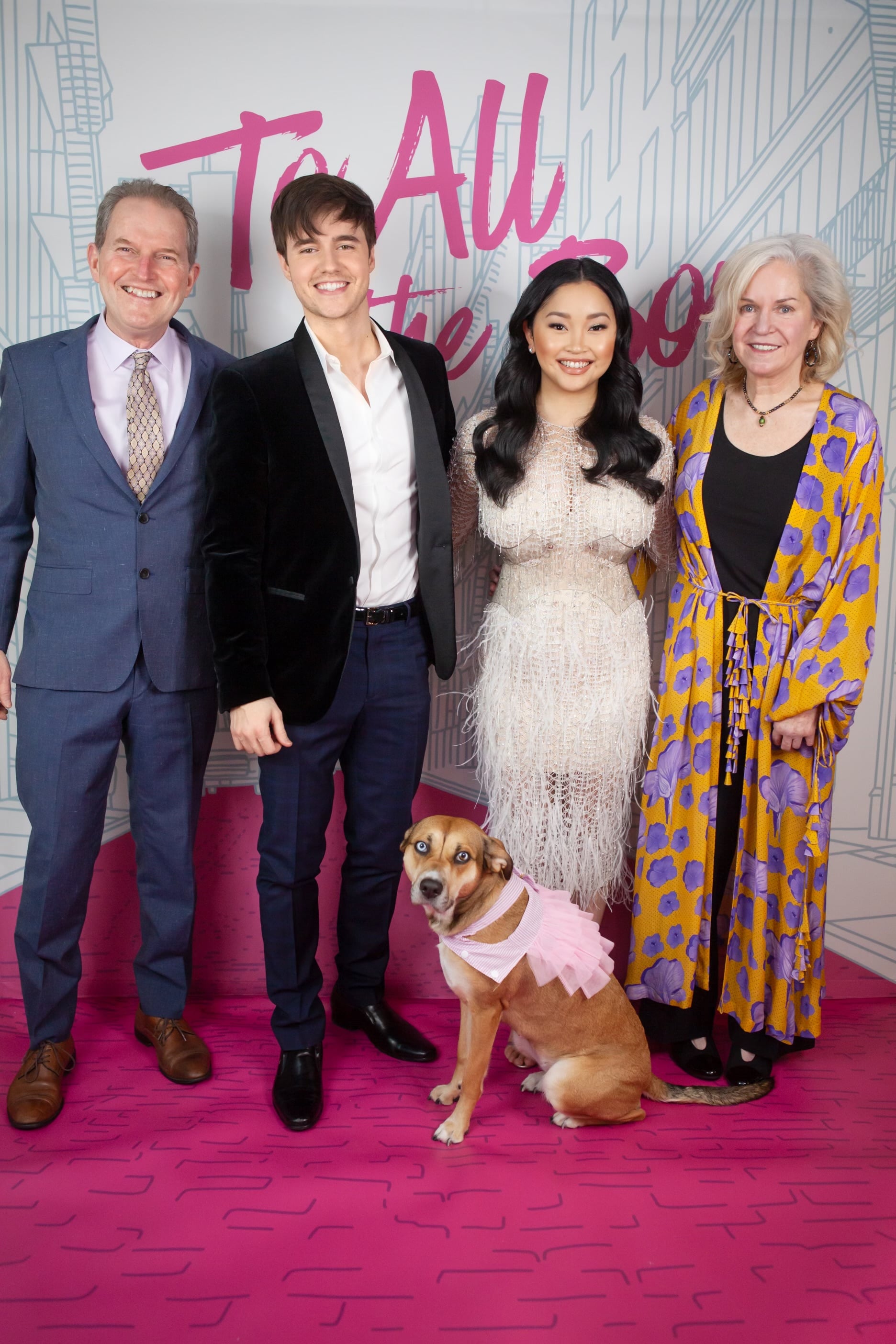 See Lana Condor's Glam Dress For To All 