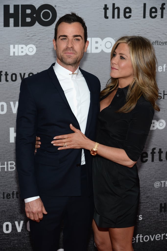 Justin Theroux and Jennifer Aniston The Leftovers Premiere