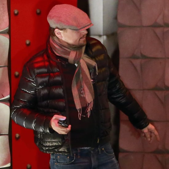 Leonardo DiCaprio at Dinner During Oscars Week 2014