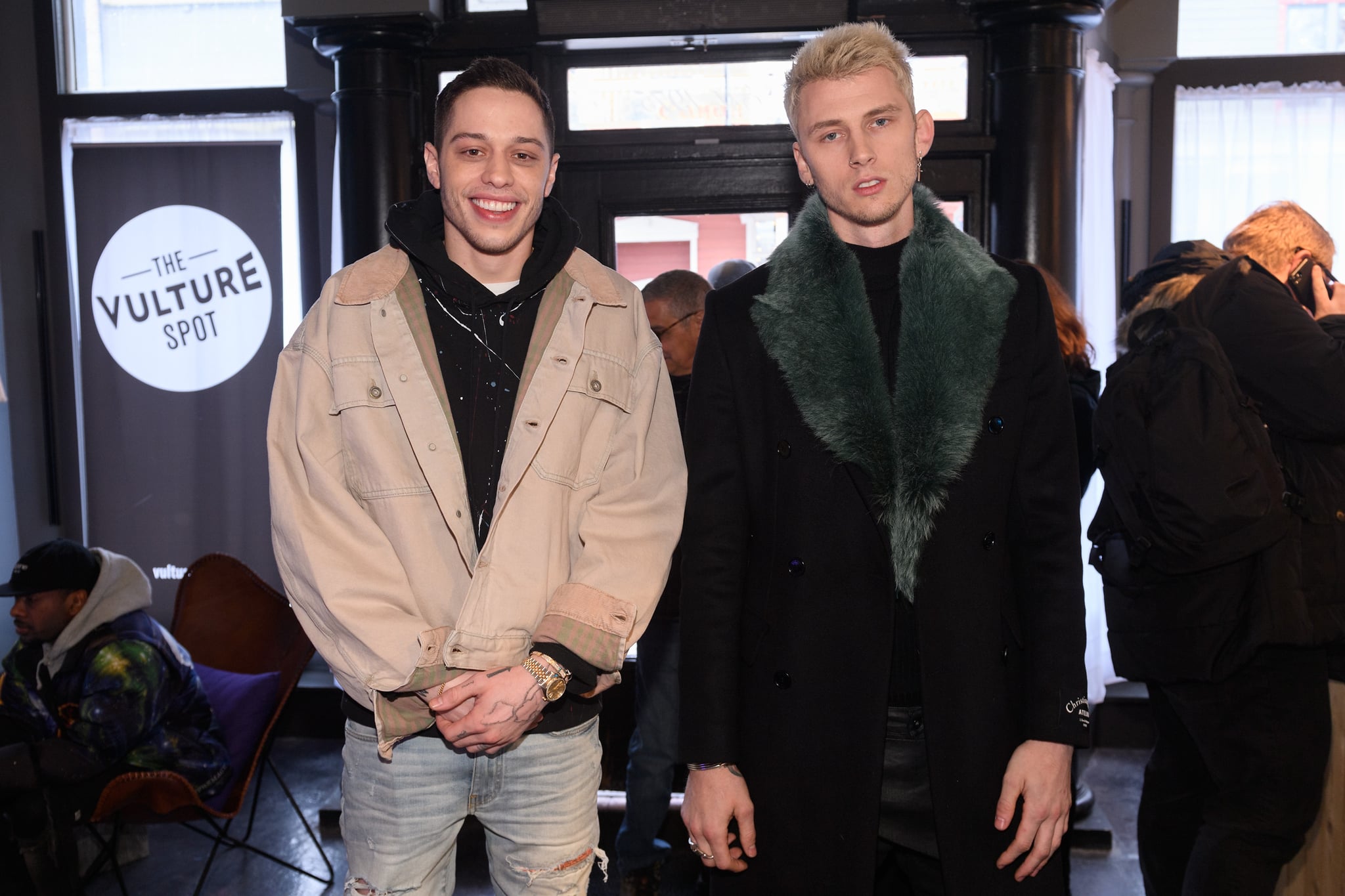 Pete Davidson And Machine Gun Kelly S Friendship Pictures Popsugar Celebrity