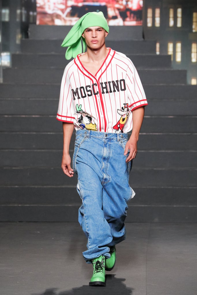 Another Model Wearing a '90s-Inspired Look | Moschino x H&M Runway Show ...
