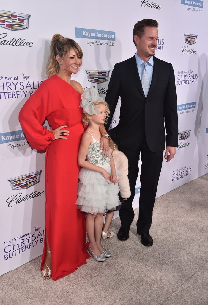 Eric Dane and Daughters at the Chrysalis Butterfly Ball 2016