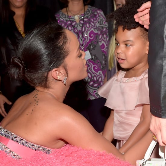 Cute Pictures of Rihanna and Blue Ivy Carter