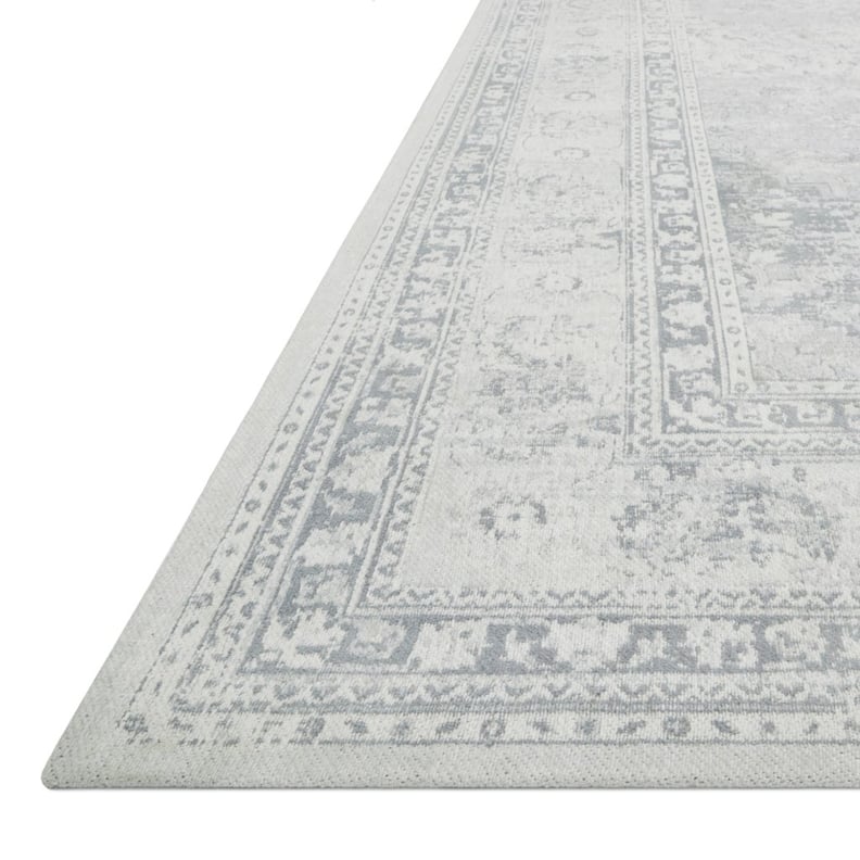 Tristin Ivory Light Blue Rug