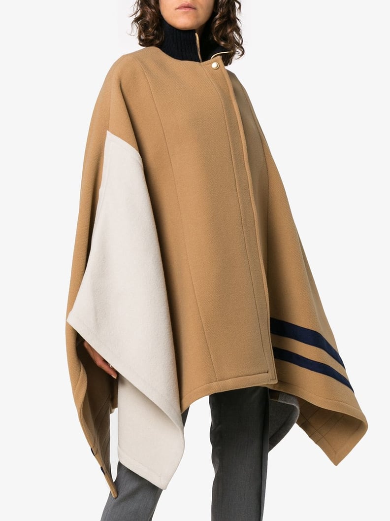 Shop Karlie's Coat: Chloé Colorblock Cape Coat