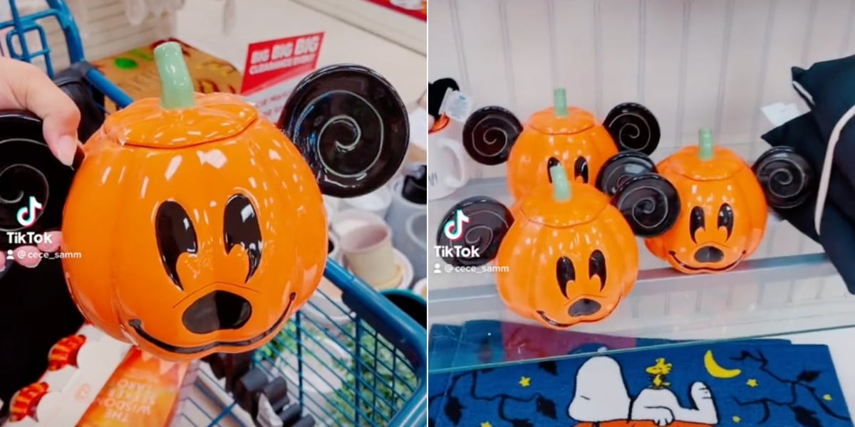 Mickey Mouse Halloween Cookie Jar Goes Viral on TikTok POPSUGAR Home