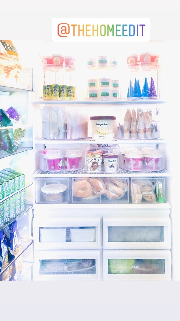 Khloé Kardashian's Organized Freezer