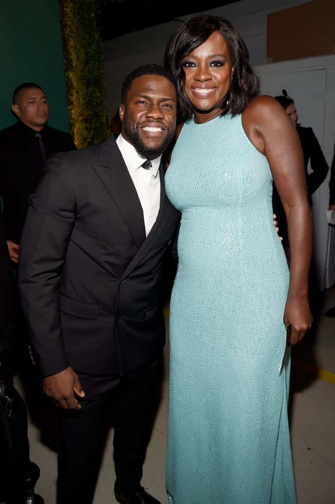 Pictured: Viola Davis and Kevin Hart