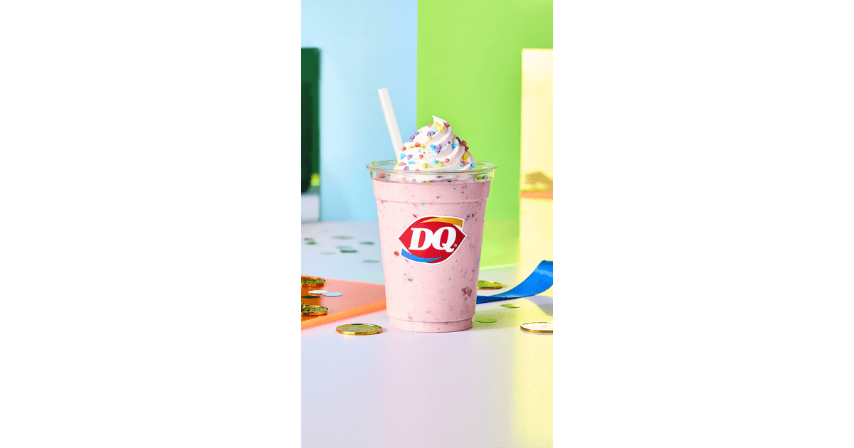 Dairy Queen's Under the Rainbow Shake Dairy Queen Releases Churro