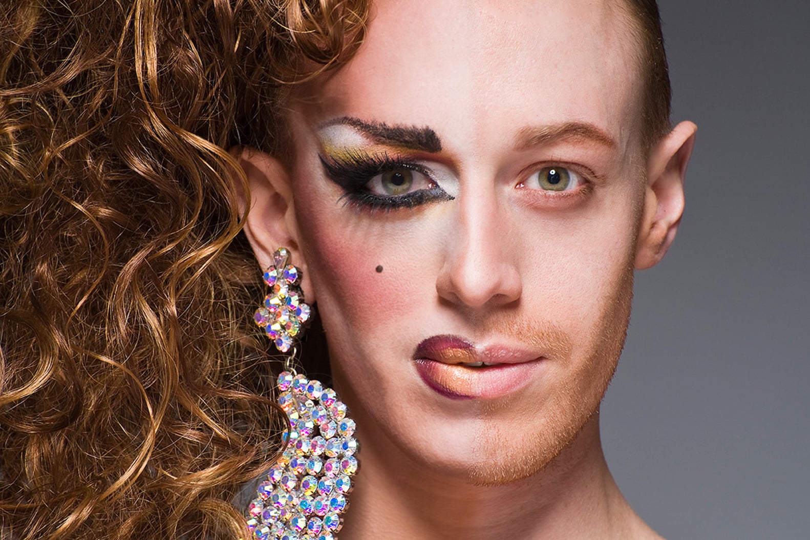 Half Drag Portrait Series Popsugar Beauty 9228