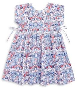 Roller Rabbit Cotton Fleur De Lis Print Dress ($65)