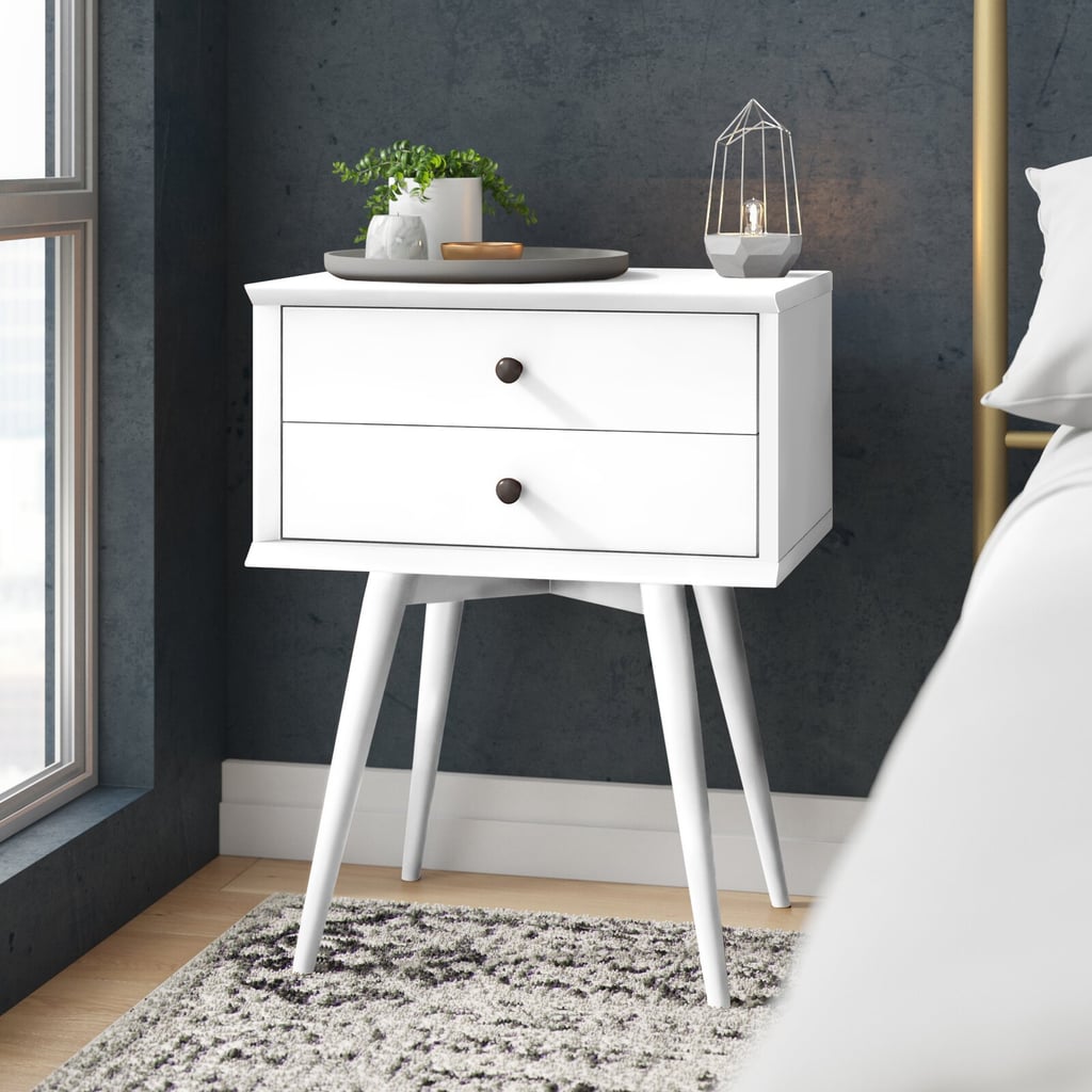 Grady 2 Drawer Solid Wood Nightstand The Best Furniture From Wayfair