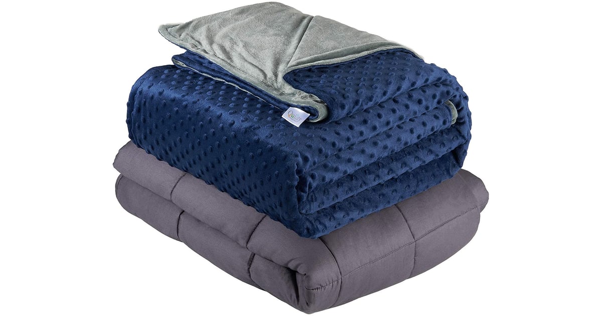 Quility Premium Adult Weighted Blanket & Removable Cover | Best