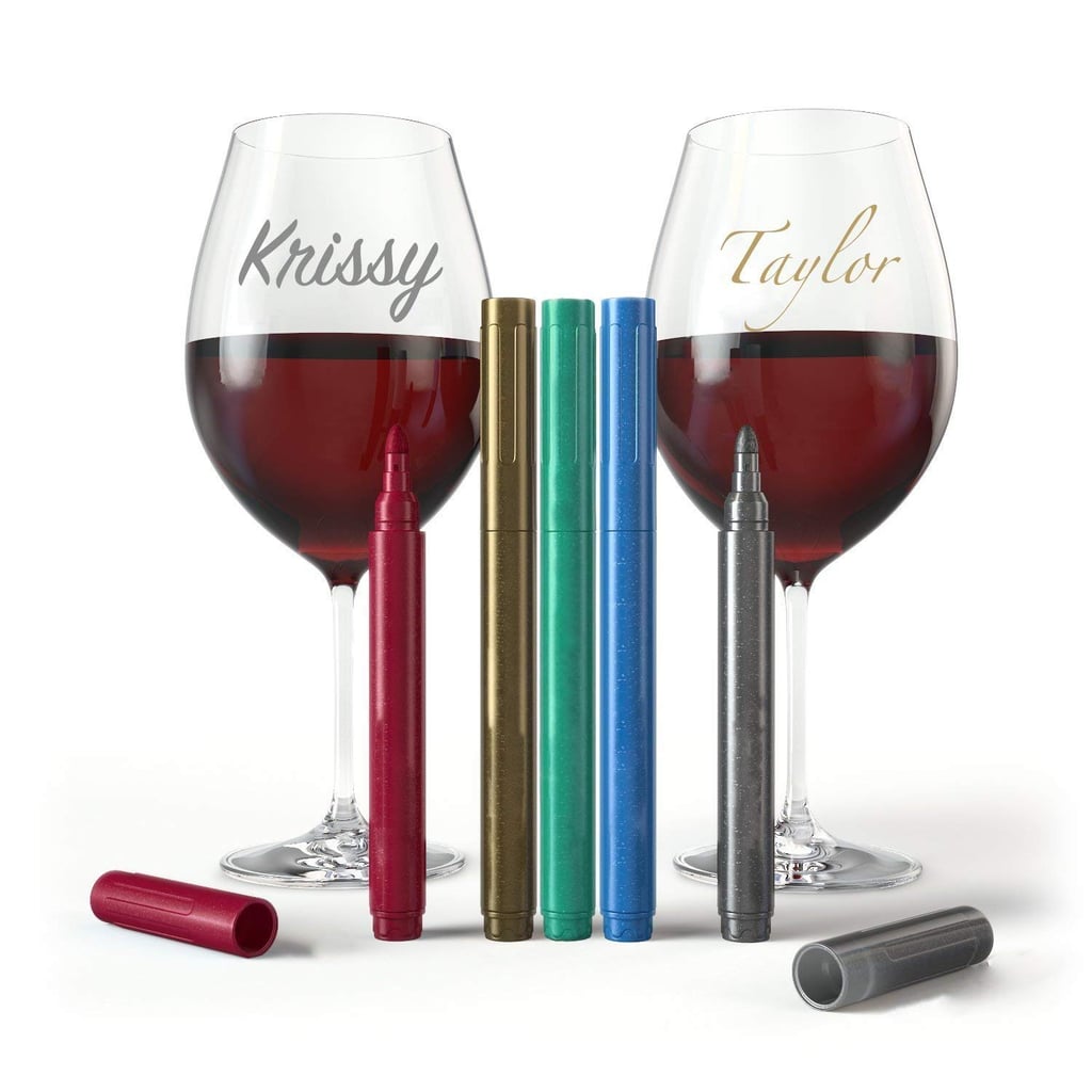 Wine Glass Markers Best Wine Gadgets for Any Wine Lover POPSUGAR