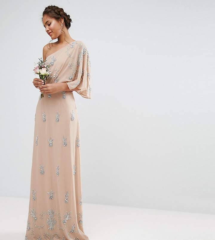 Maya Tall One Shoulder Embellished Maxi Dress