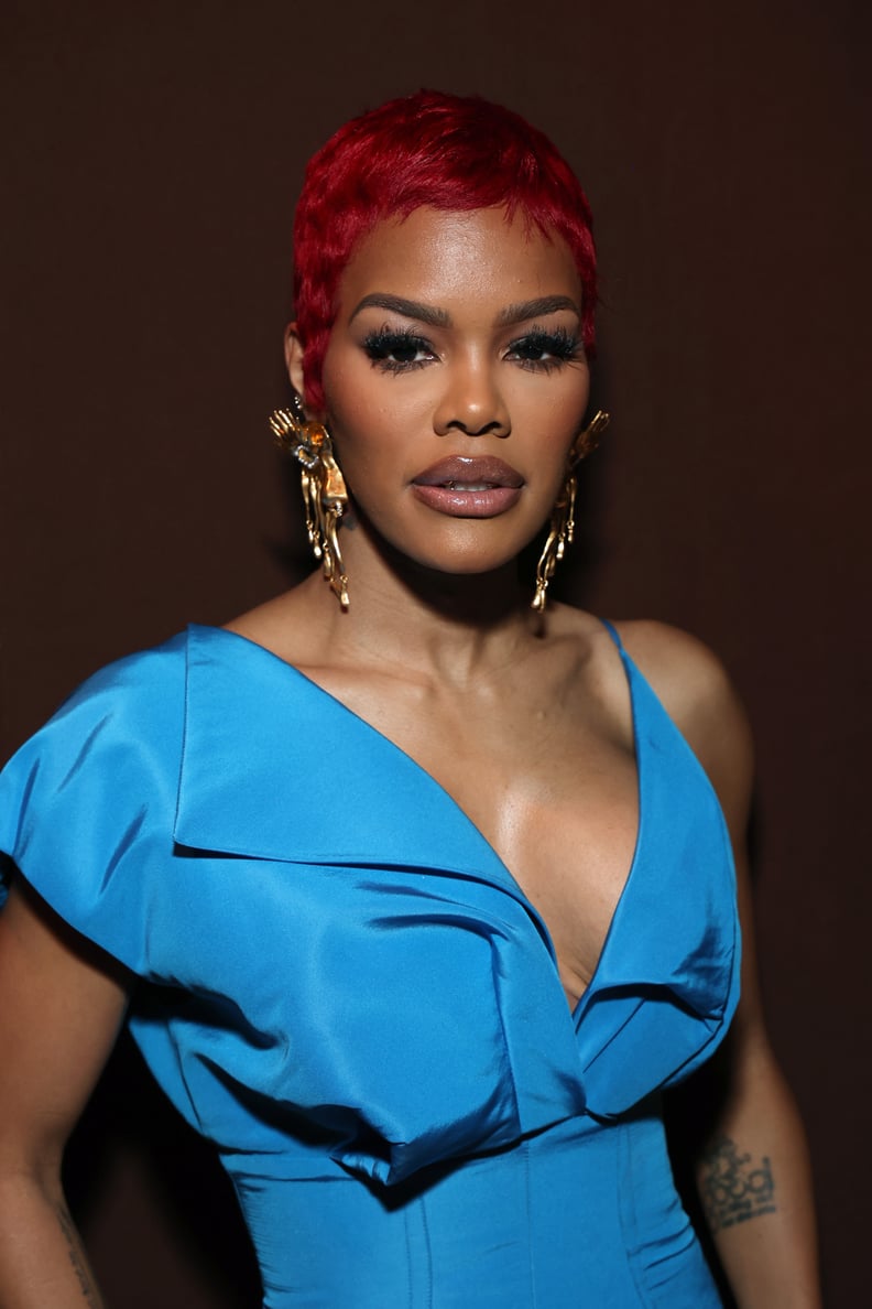 Teyana Taylor's Red Neon Hair