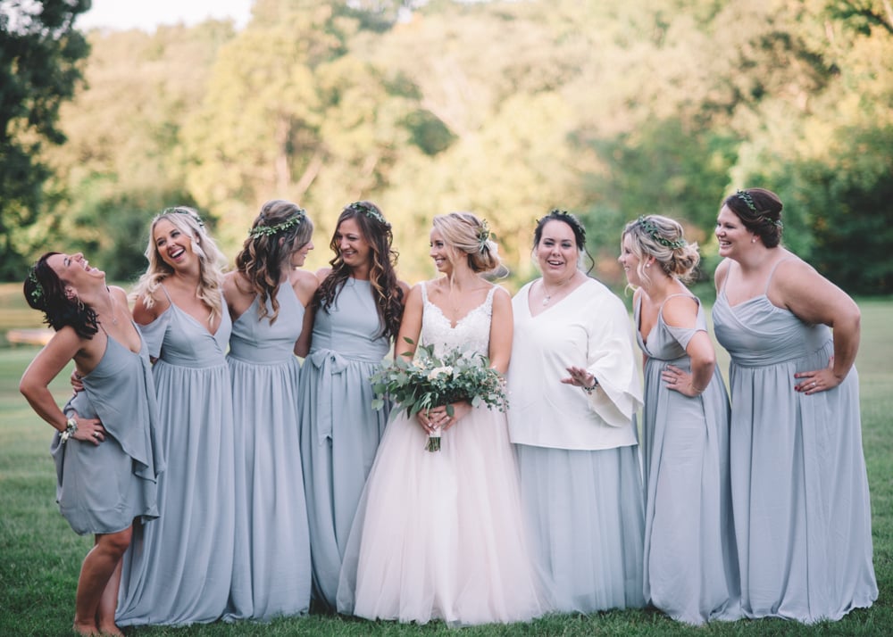 seven bridesmaids