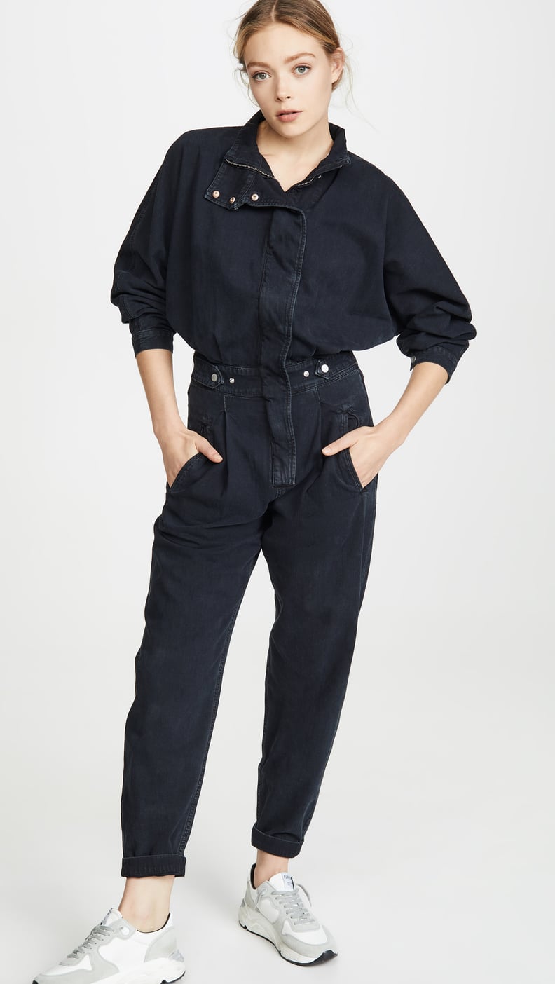 AGOLDE Ina High Collar Zip Jumpsuit