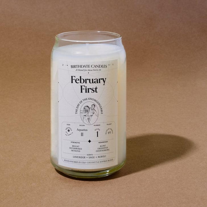The February First Candle Astrology Birthdate Candles For All 365