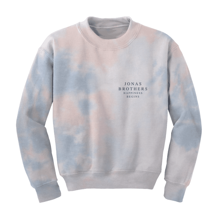 Jonas brothers tie dye sweatshirt best sale