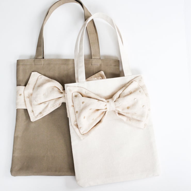 Bow Tote Bag Bow Tote Bag