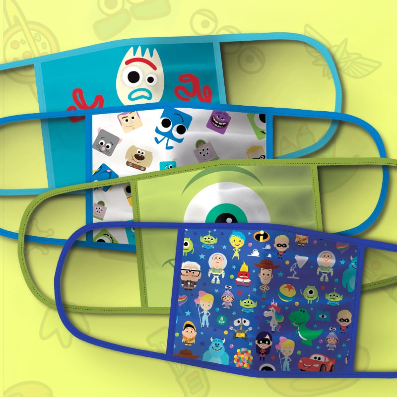 Pixar Cloth Face Masks