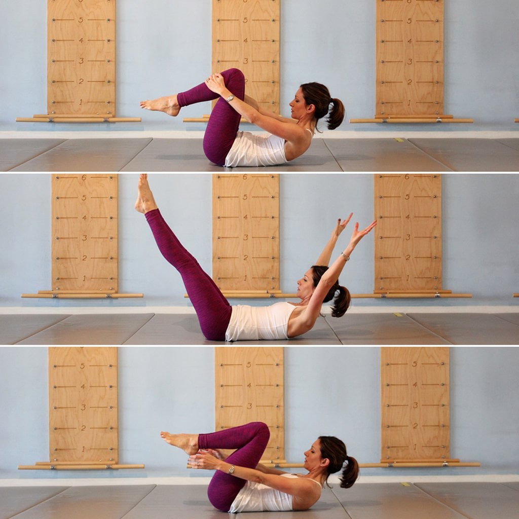 2-Minute Pilates Ab Workout