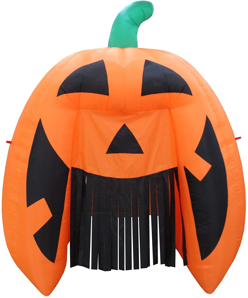 BZB Goods Giant Eight Foot Halloween Inflatable Pumpkin Monster Archway