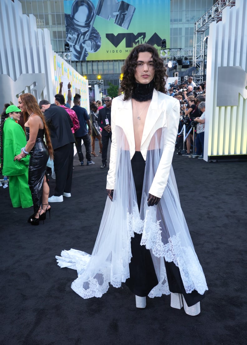 Conan Gray in Harris Reed at the 2022 MTV VMAs