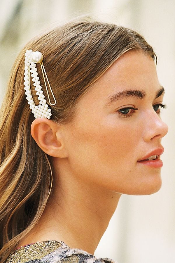 Bennet Pearl Hair Clip Set | Anthropologie Has the Most Glamorous Gifts to  Give This Holiday Season and They Are All 30% Off | POPSUGAR Smart Living  Photo 108