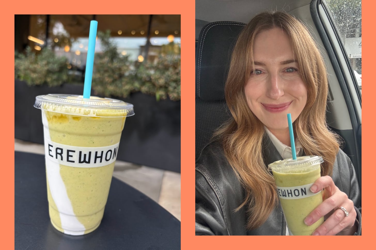 Kristine Thomason tries Nara Smith Erewhon smoothie.