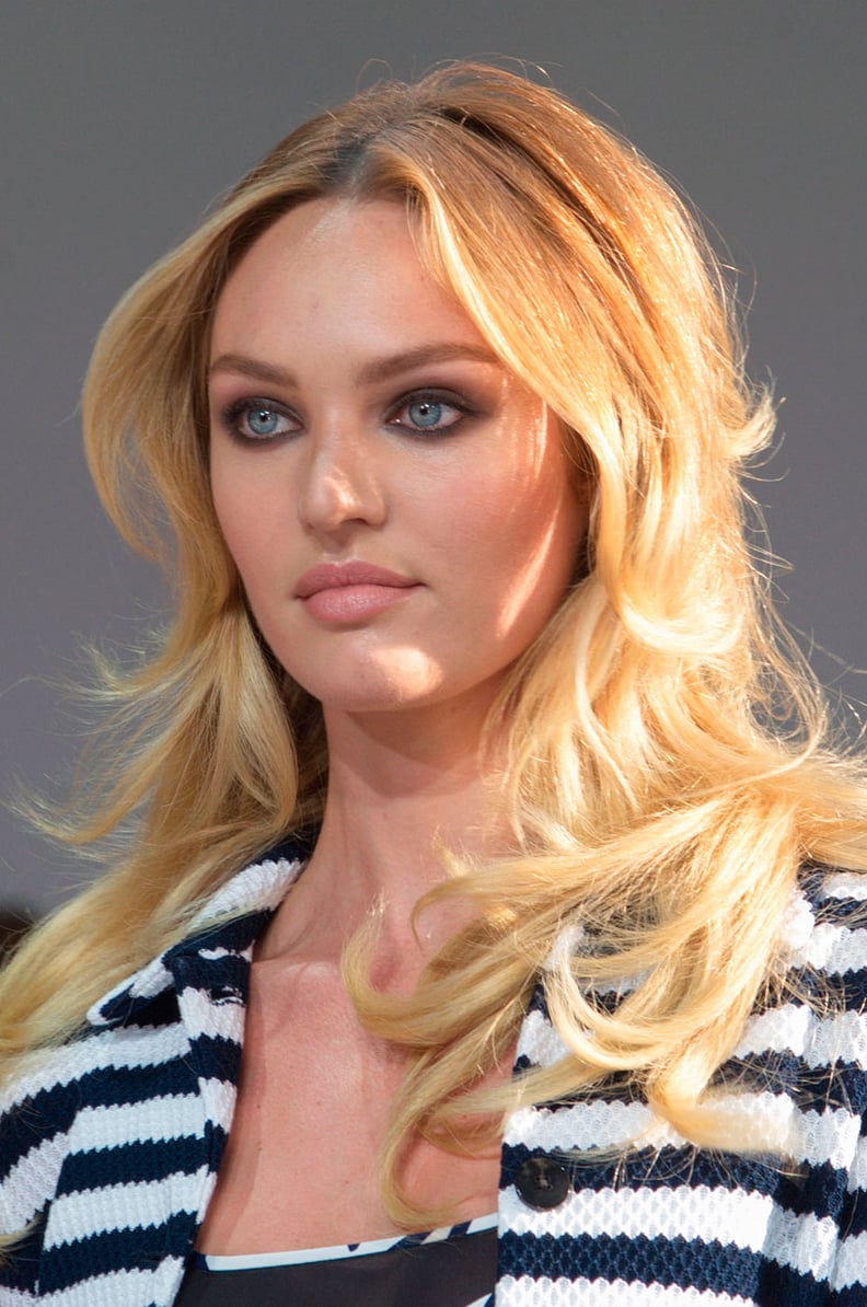 Candice Swanepoel at Diane von Furstenberg Spring 2015