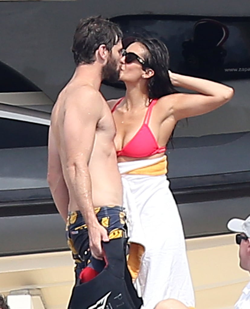 Nina Dobrev and Austin Stowell PDA in St.-Tropez Pictures