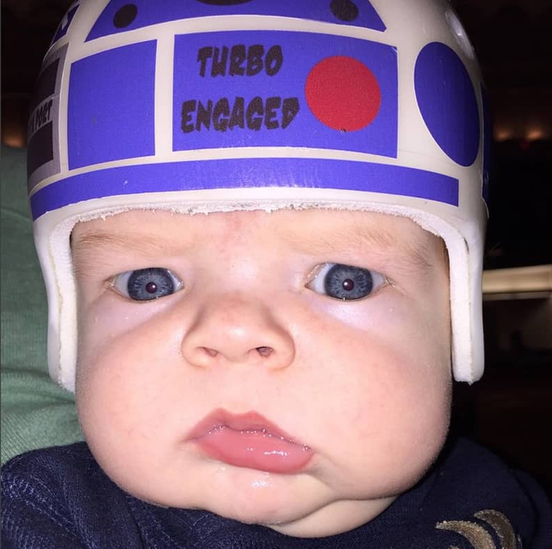 R2d2 outlet baby helmet