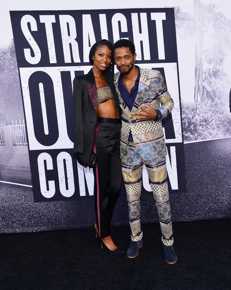 August 2015: Roquemore and Stanfield Take Their First Pics on the Red Carpet