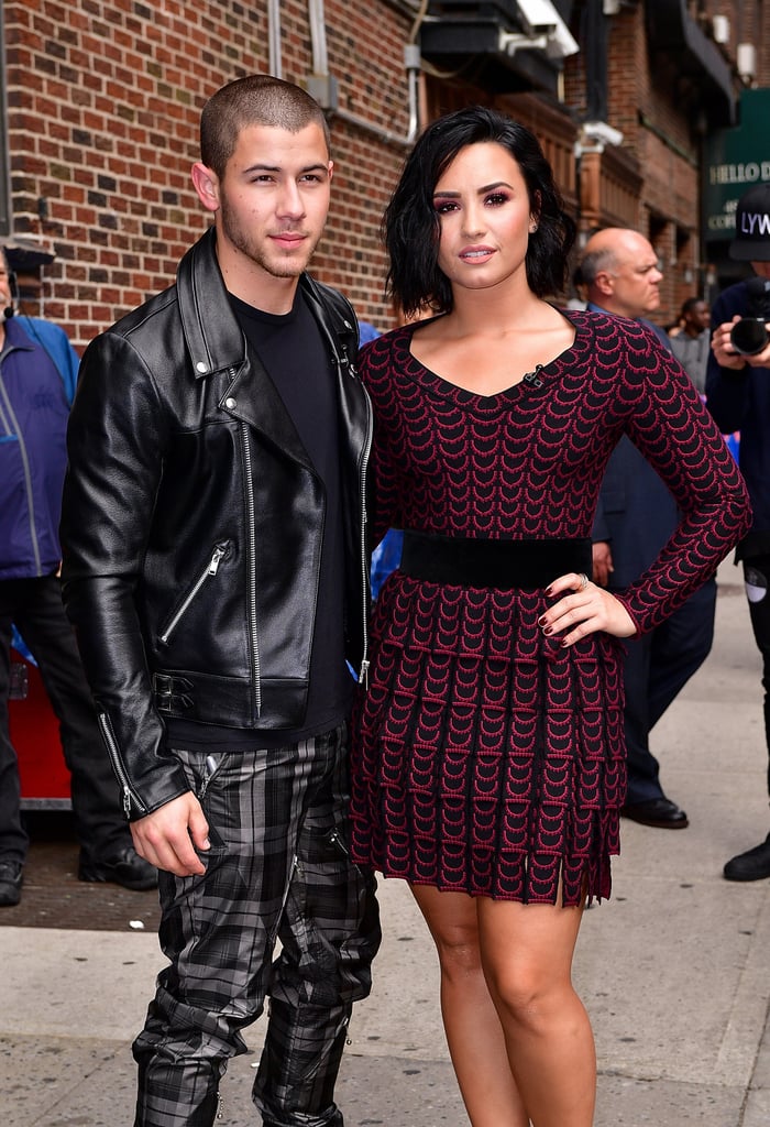 Nick Jonas and Demi Lovato in NYC June 2016