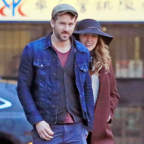 Blake Lively and Ryan Reynolds Holding Hands in Canada