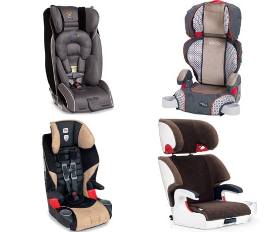 high back booster without latch