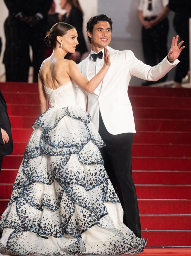Natalie Portman and Charles Melton at the 2023 Cannes Film Festival