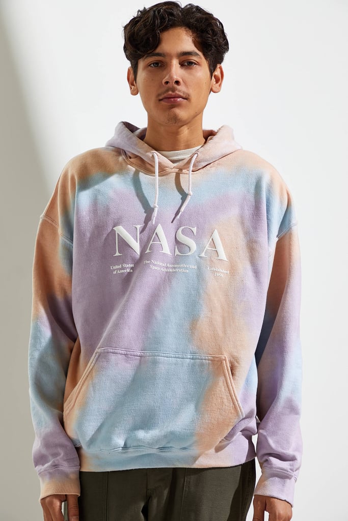 NASA Tie-Dye Hoodie Sweatshirt