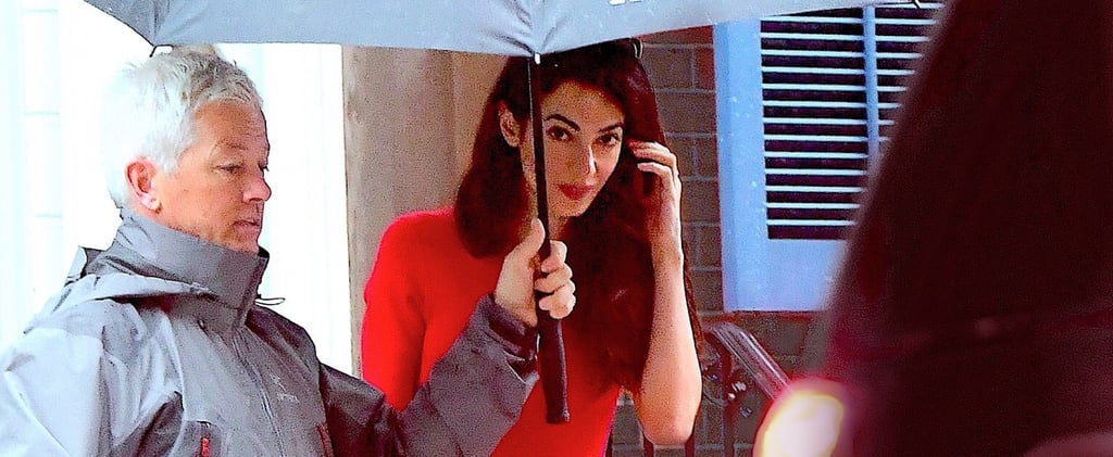 Amal Clooney Lace-Up Boots