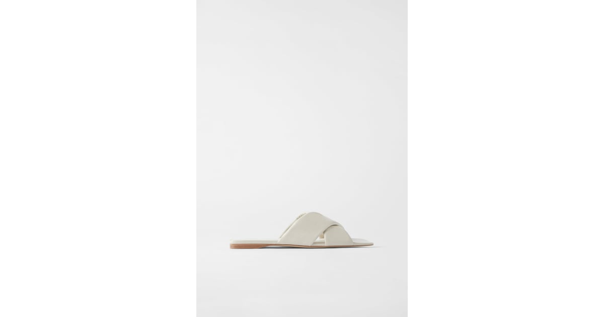 zara flat sandals 2020