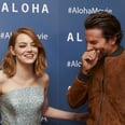 Emma Stone and Bradley Cooper Can't Stop Giggling on the Aloha Red Carpet