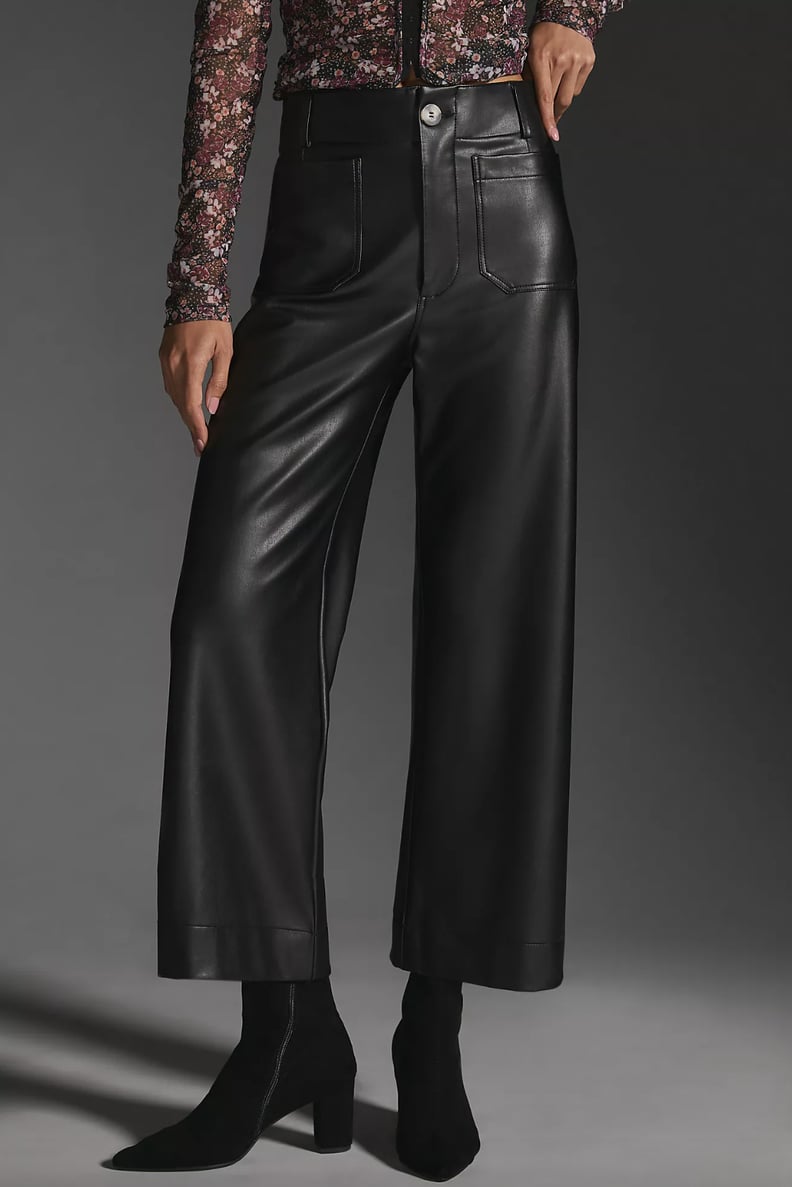 Anthropologie Maeve the Colette Faux Leather Pants